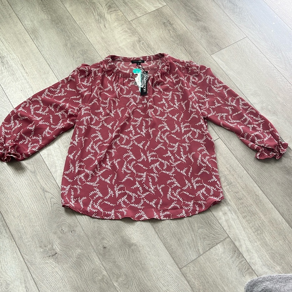Petite large women’s blush top